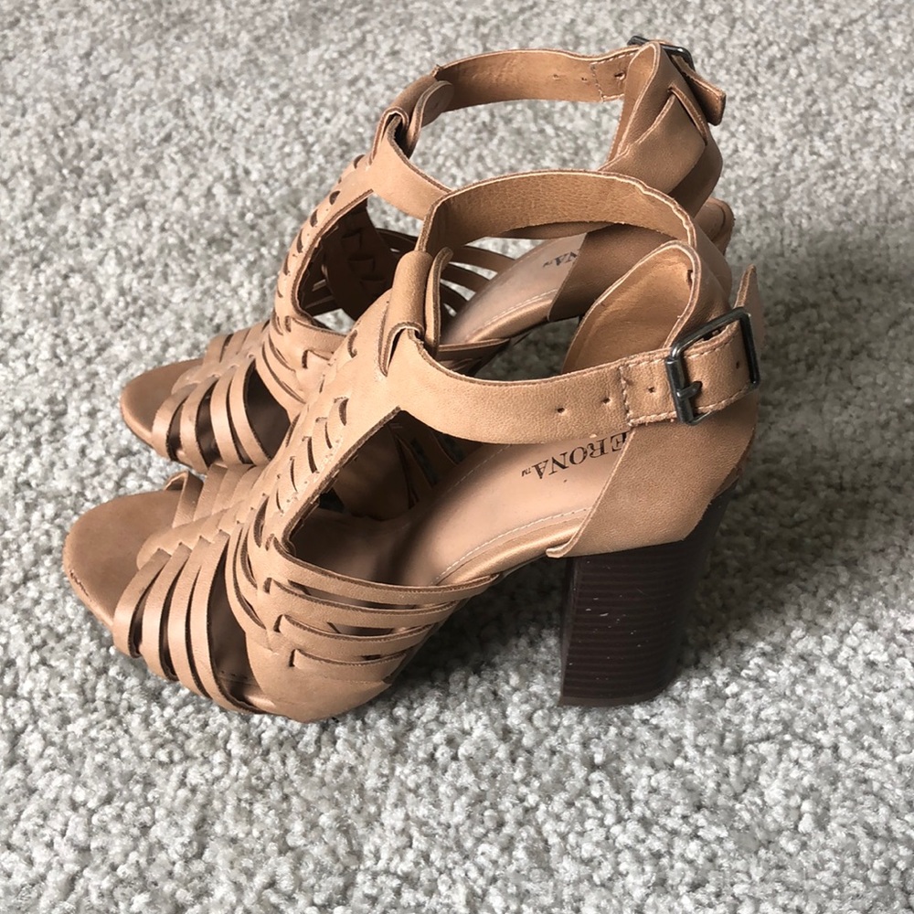 Heeled sandals